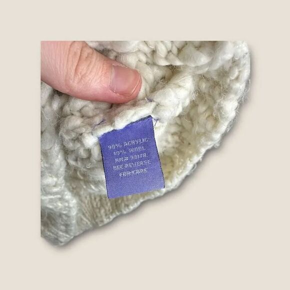 Vivienne Tam Chunky Knit Wool Blend Cowl Neck Sweater Size Small - Picture 5 of 5